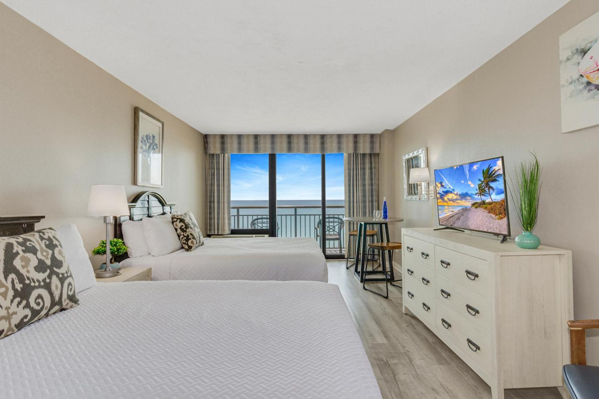 Oceanview Studio Escape With Beach Steps Away! 1828 Миртл-Бич Экстерьер фото